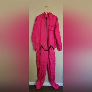 Squid Game Cosplay Costume. Pink Unisex fit Size 3xl